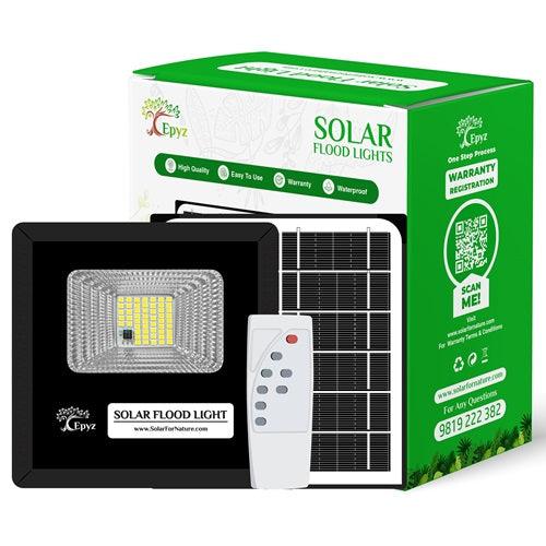 10 Watt Solar LED Flood White Lights