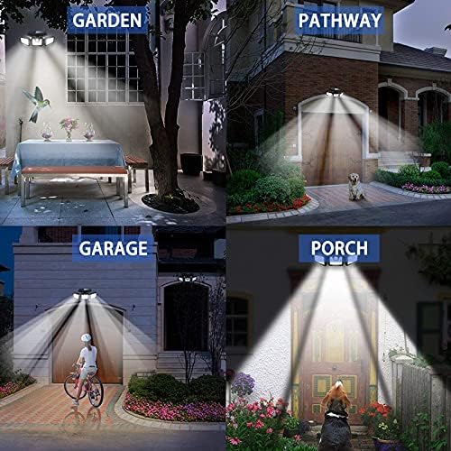 HOORAY Solar Motion Sensor Light - 800Lumens 74 LED