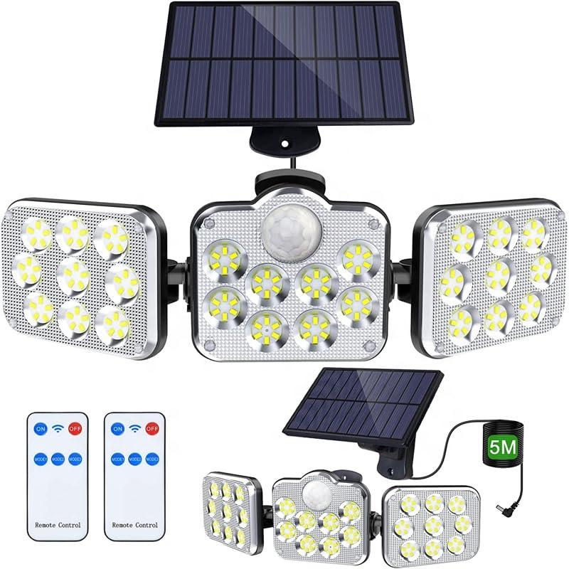 Solar Lights Outdoor with Motion Sensor