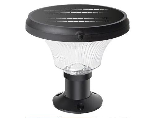 Pillar Light For House | Solar Round Pillar Light 152 Led