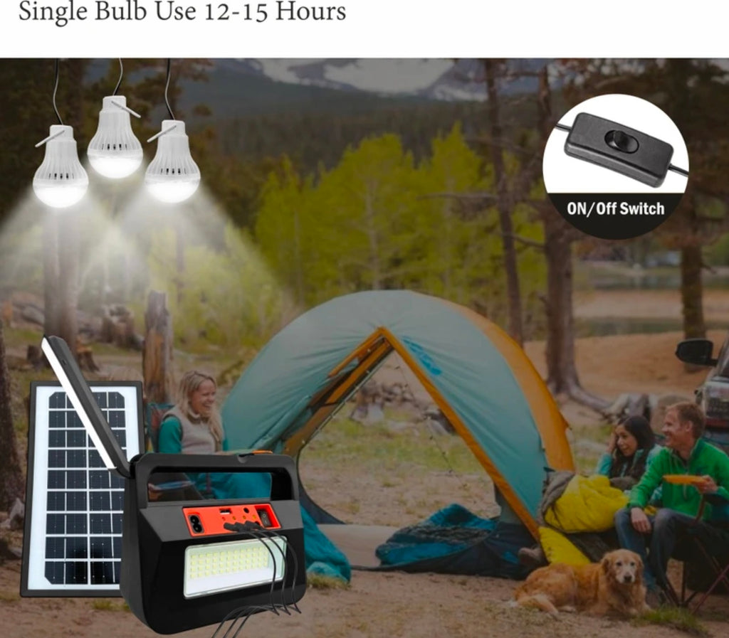 Rock Light RL-4790 Solar Power Kit Emergency Light 5 years warranty