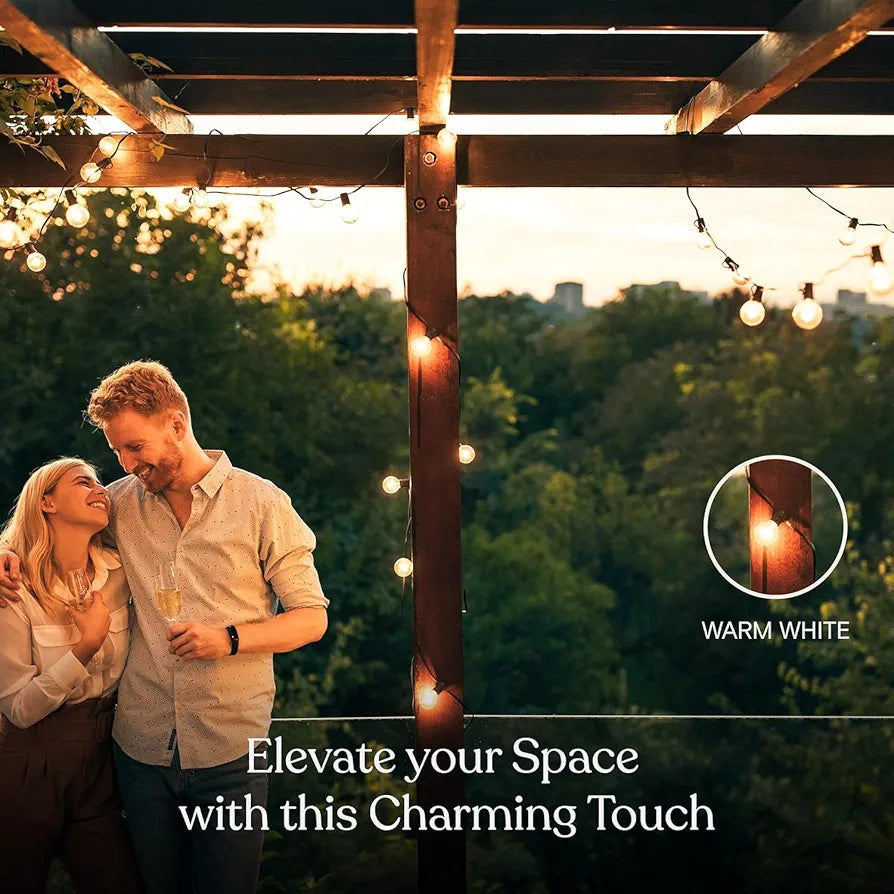 XERGY Solar String Lights, Shatterproof Led Solar String Light