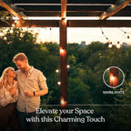 XERGY Solar String Lights, Shatterproof Led Solar String Light