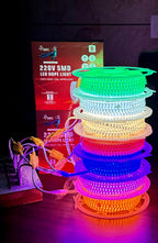 20 Meter Rope LED Strip Lights | 350 LED/Mtr Waterproof Outdoor Lights for