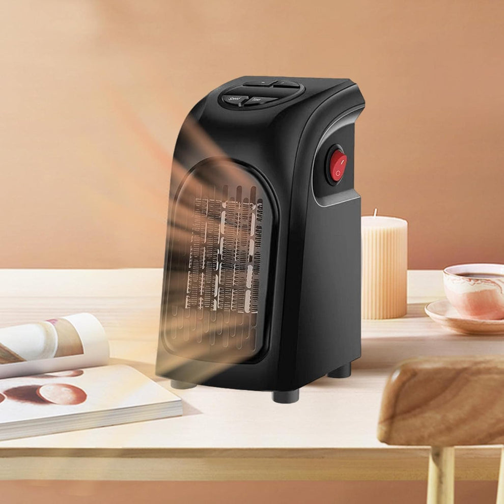 Wall-Mounted Electric Energy-Saving Portable Silent Infrared Room Heater With Timer and LED Display