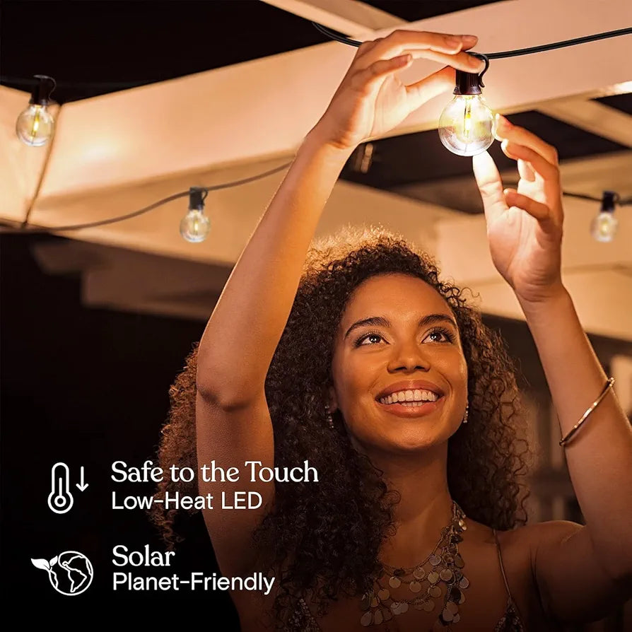 XERGY Solar String Lights, Shatterproof Led Solar String Light
