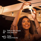 XERGY Solar String Lights, Shatterproof Led Solar String Light