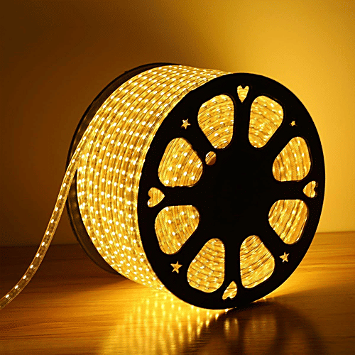 50 Meter Rope LED Strip Lights | 650 LED/Mtr Waterproof Outdoor Lights for